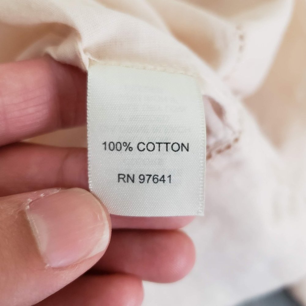 J.Jill Pleated Sheer Pintuck Top Blush Pink Small - Picture 7 of 9